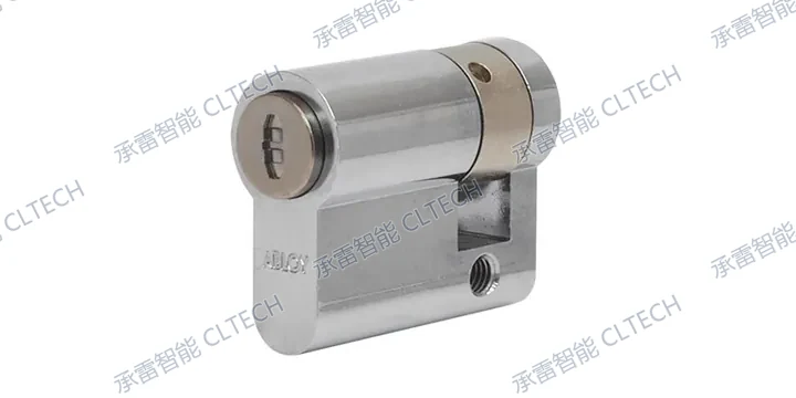 ABLOY CLIQ CYLP852T DIN OUT FL30 single cylinder w/ dust cover 9mm cam Ms