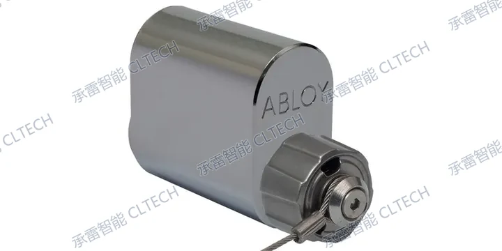 ABLOY CLIQ CYLW201T Scan oval OUT single cylinder w/ weatherproof cap Ms