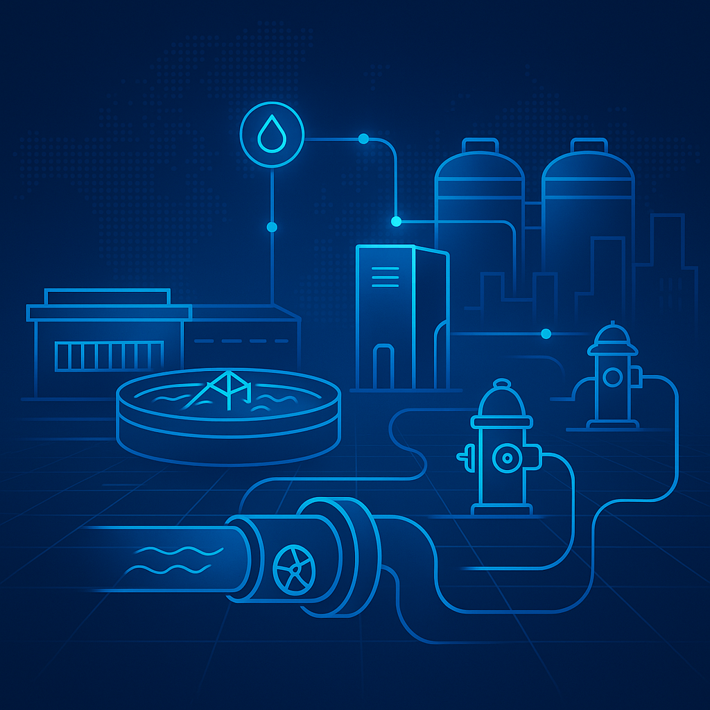 水务与市政：水厂/泵站/阀井/管线点位访问控制